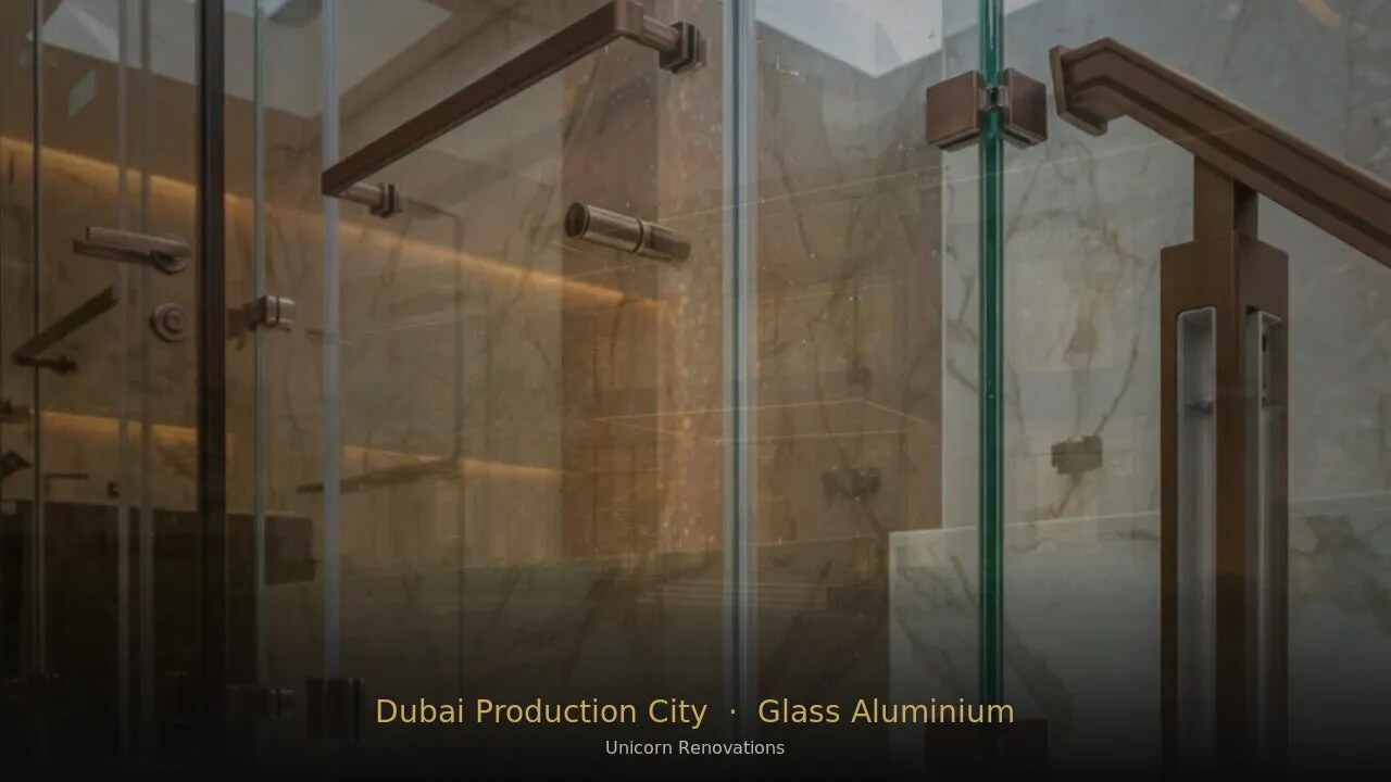 Glass & Aluminium Works in Dubai Production City