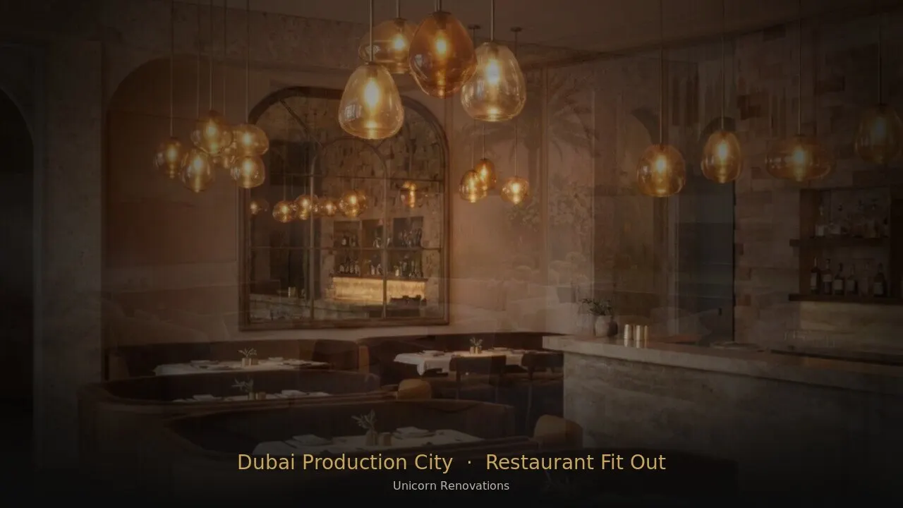 Restaurant Fit-Out in Dubai Production City
