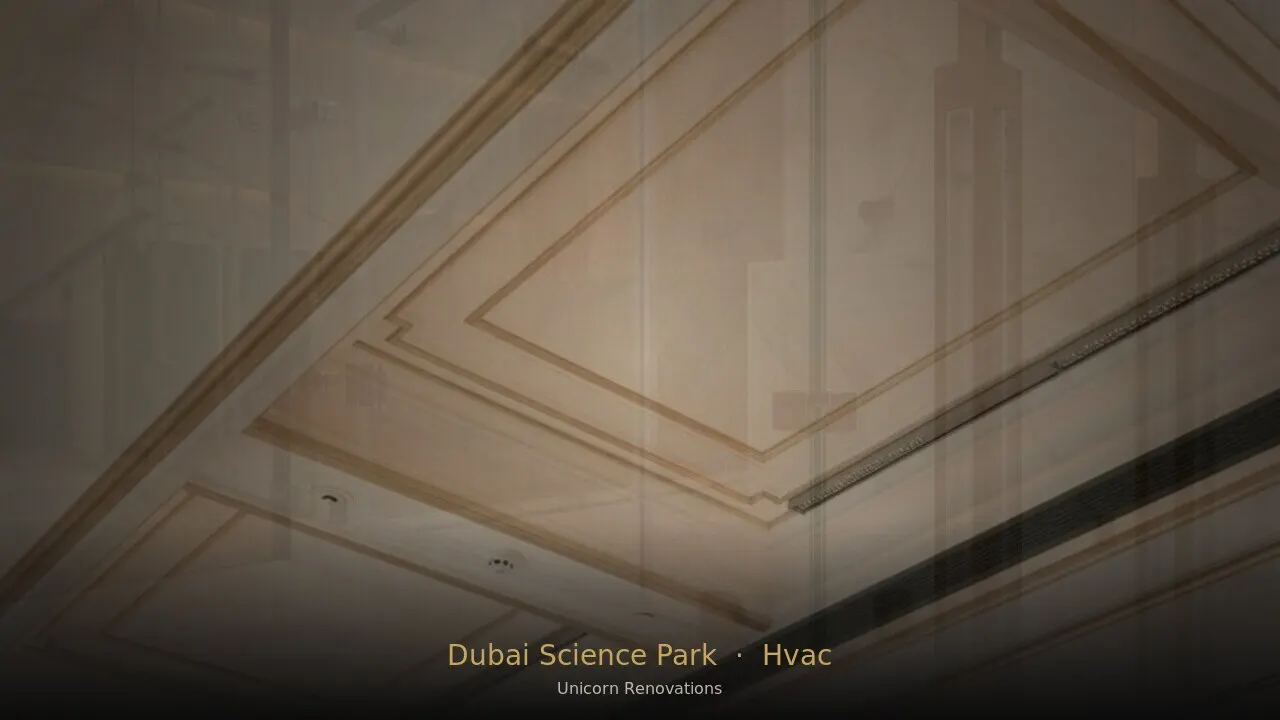 HVAC Installation in Dubai Science Park