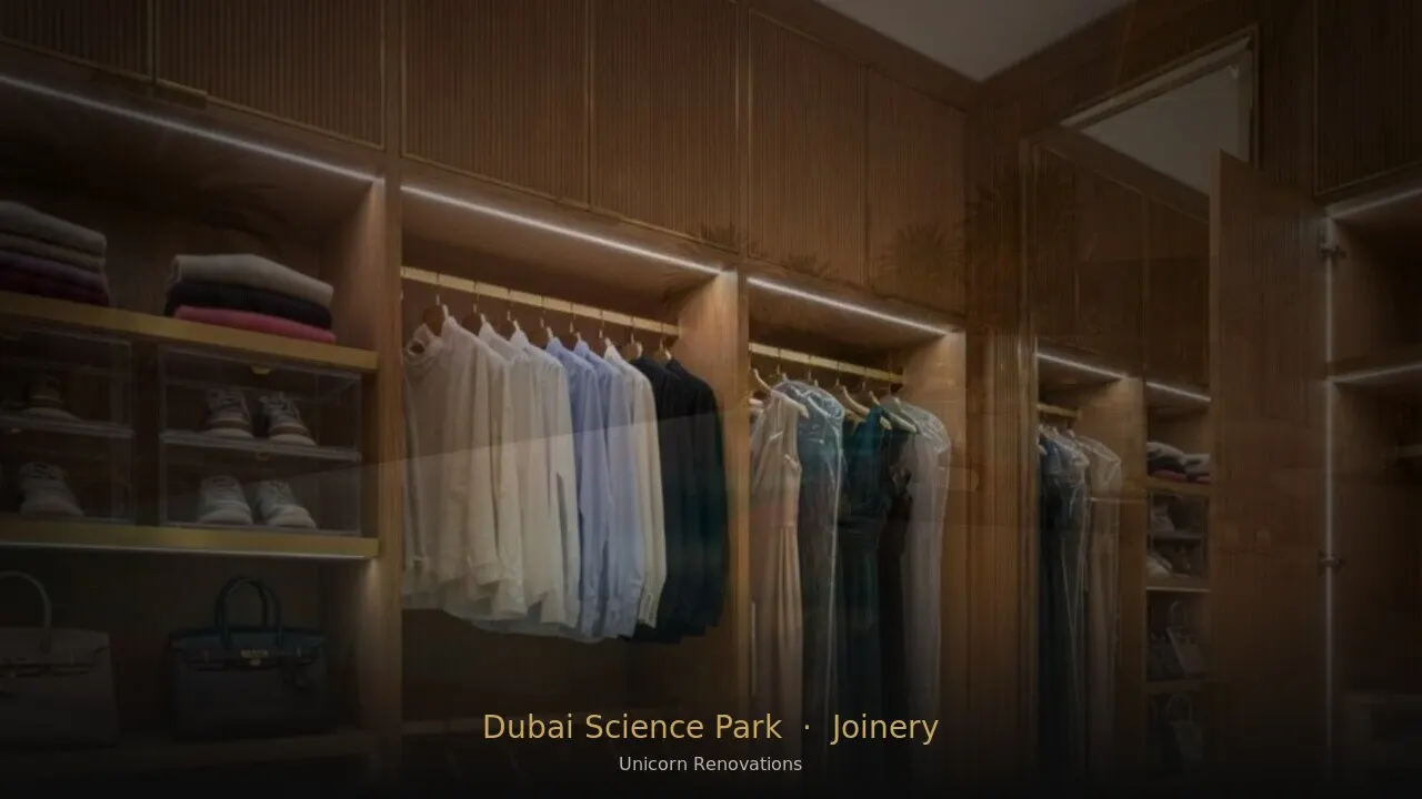 Joinery & Cabinetry in Dubai Science Park