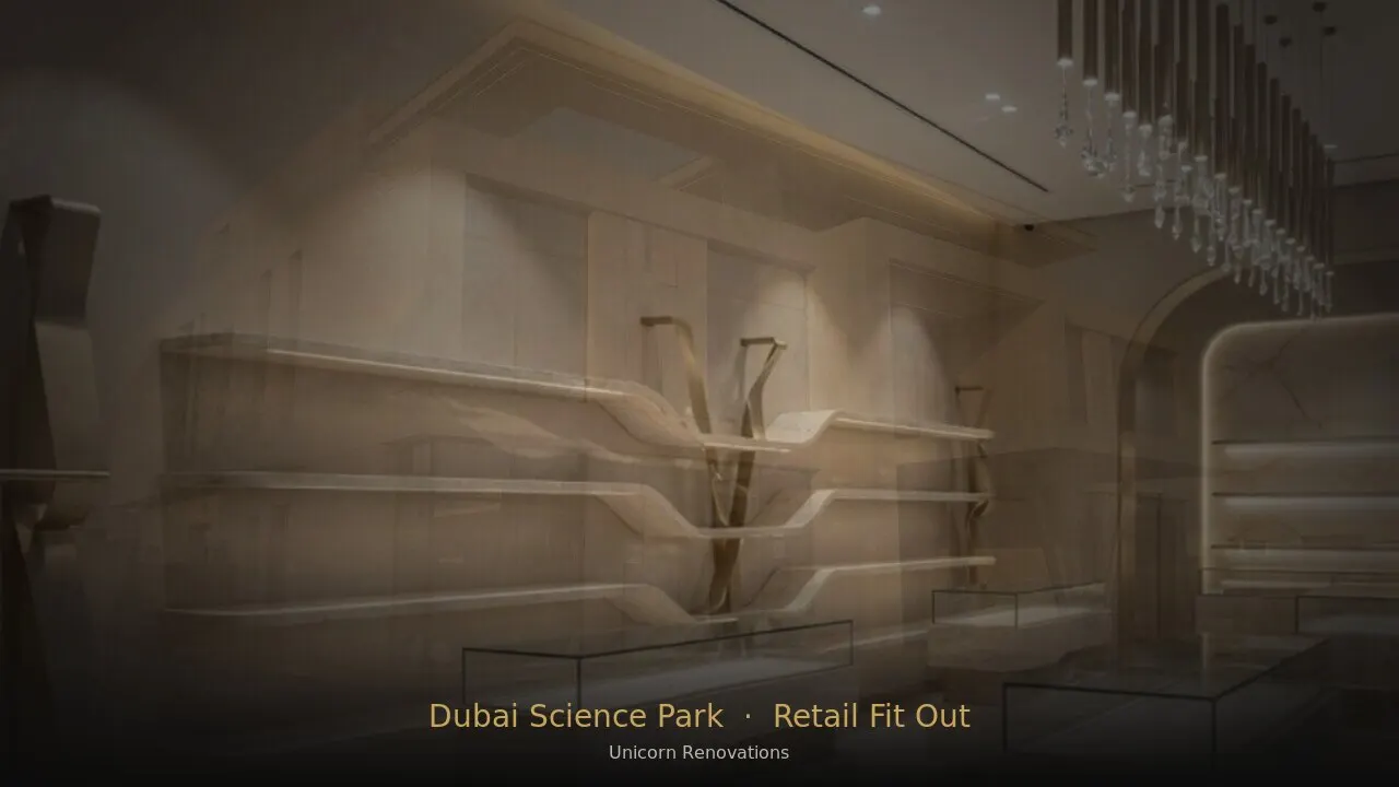 Retail Fit-Out in Dubai Science Park