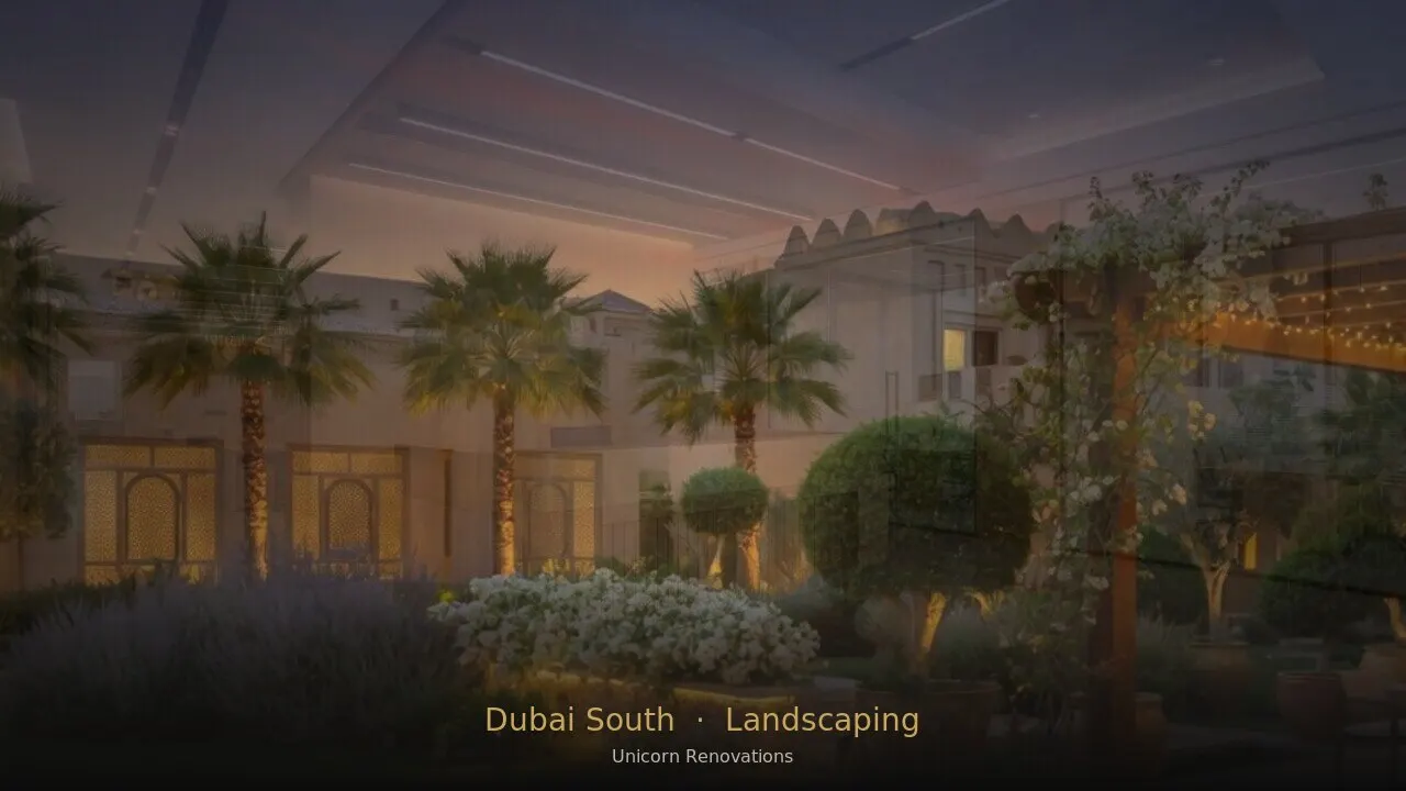 Landscaping in Dubai South