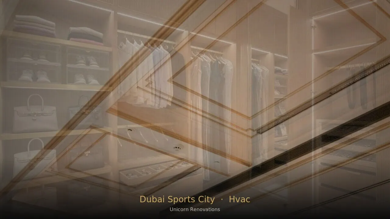 HVAC Installation in Dubai Sports City — Unicorn Renovations