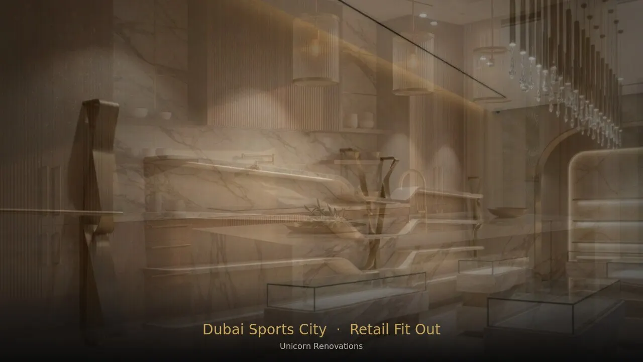 Retail Fit-Out in Dubai Sports City — Unicorn Renovations