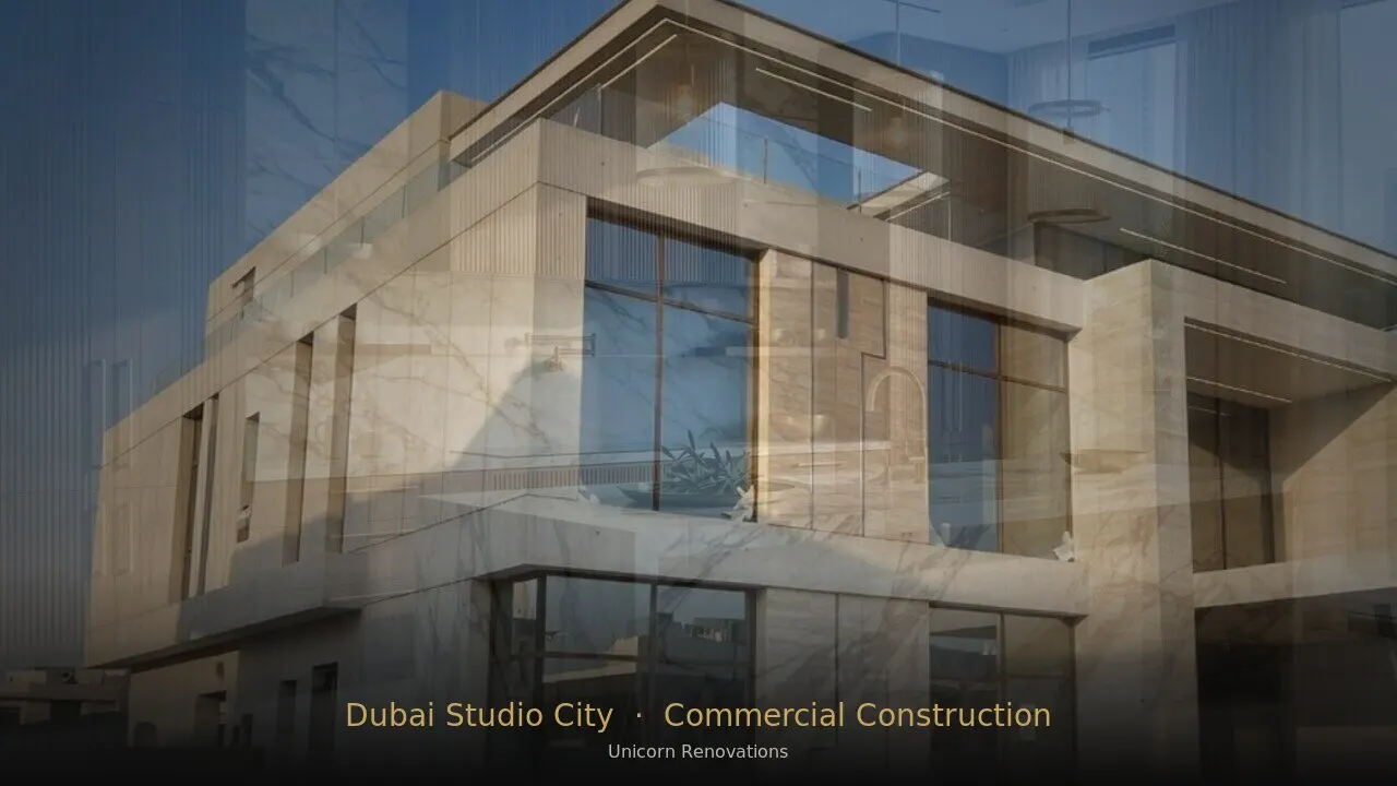 Commercial Construction in Dubai Studio City