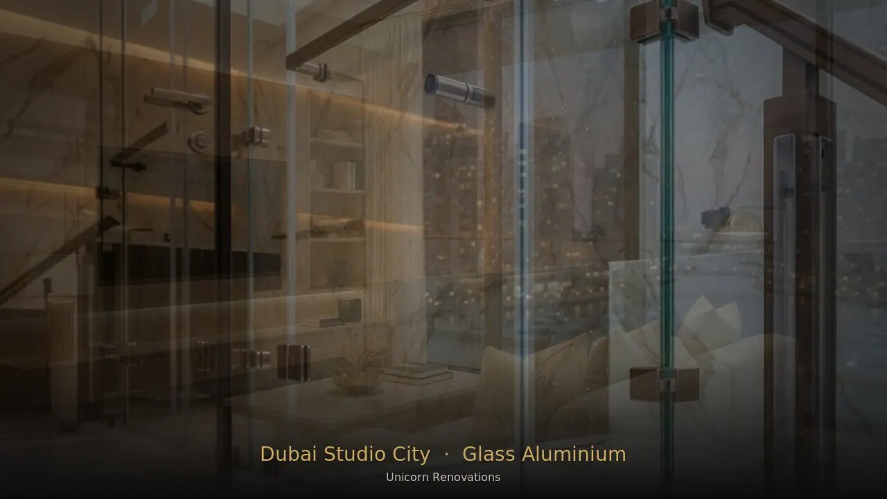Glass & Aluminium Works in Dubai Studio City