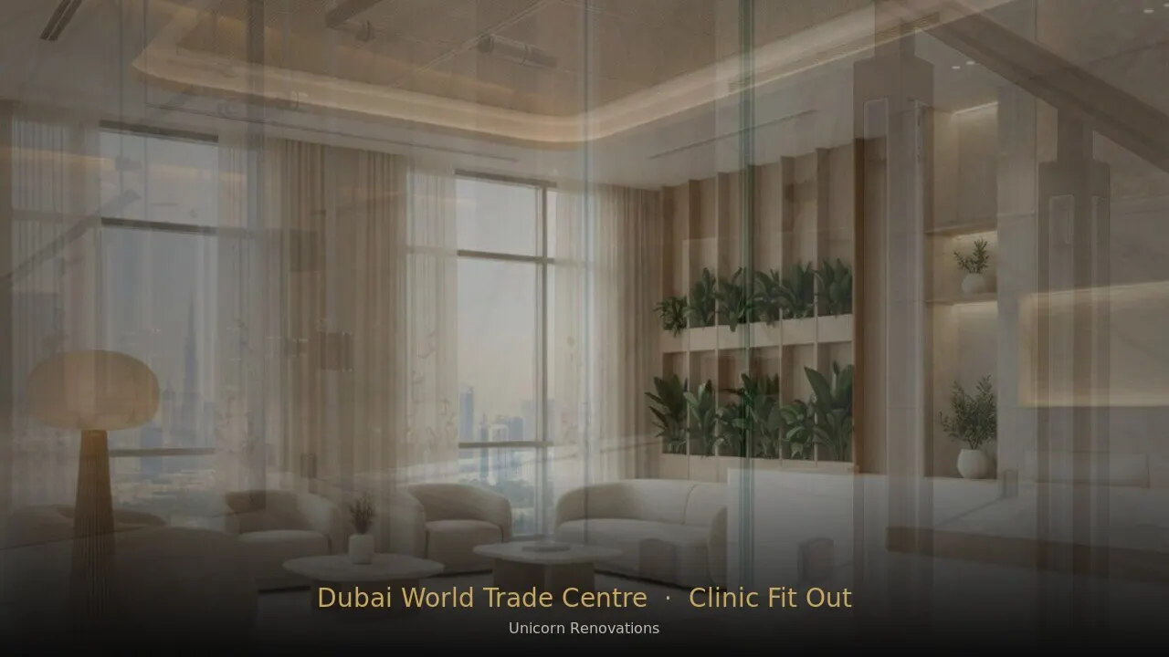 Clinic Fit-Out in Dubai World Trade Centre