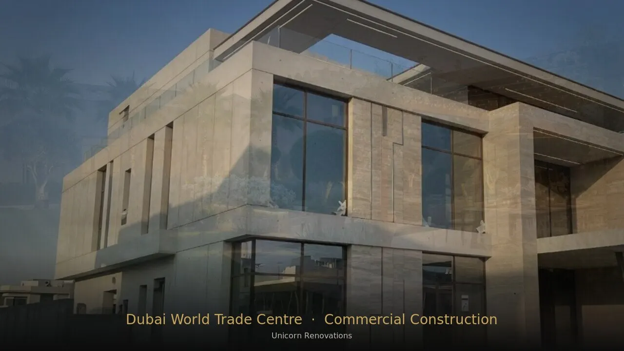 Commercial Construction in Dubai World Trade Centre
