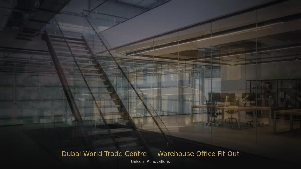 Warehouse Office Fit-Out in Dubai World Trade Centre