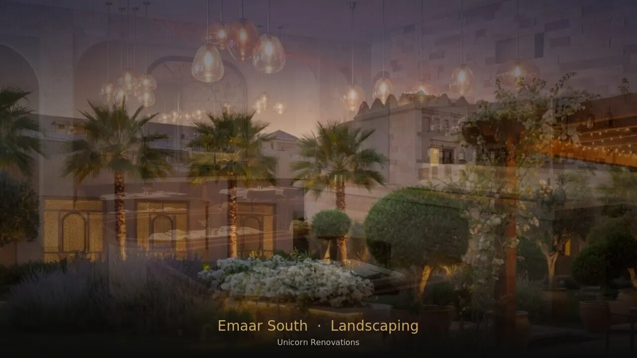 Landscaping in Emaar South