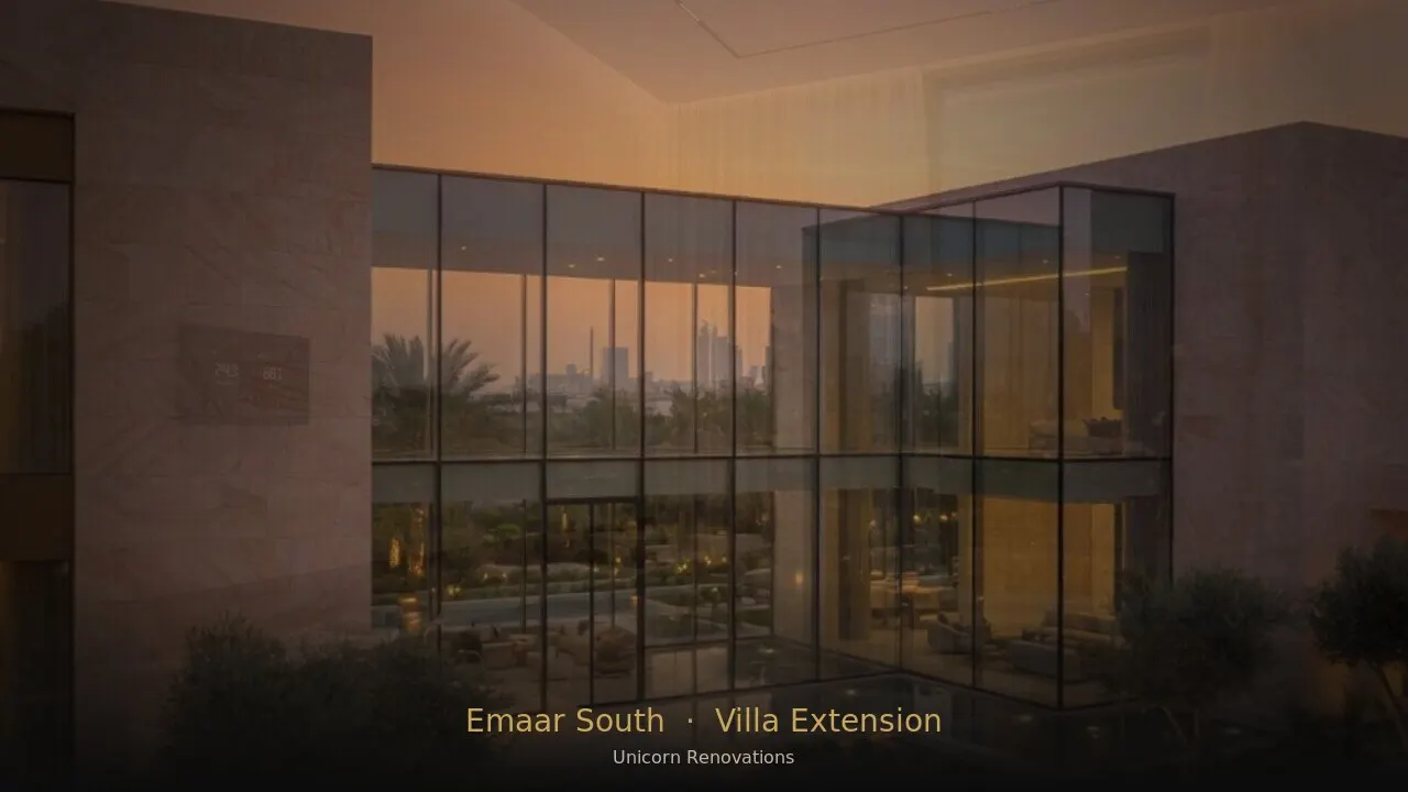 Villa Extension in Emaar South