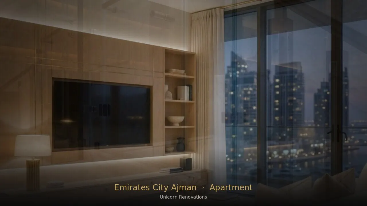 Apartment Renovation in Emirates City Ajman