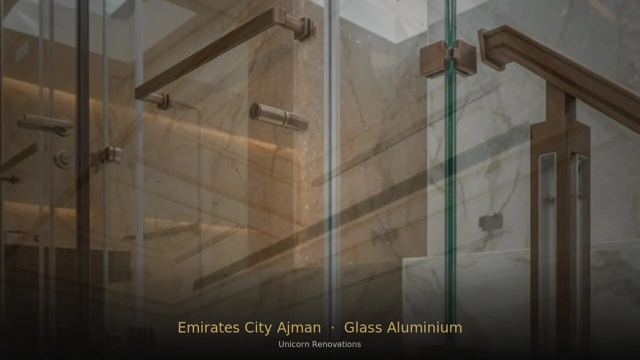 Glass & Aluminium Works in Emirates City Ajman