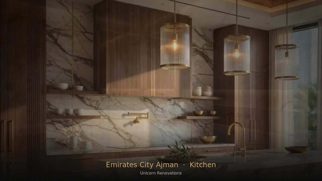 Kitchen Renovation in Emirates City Ajman