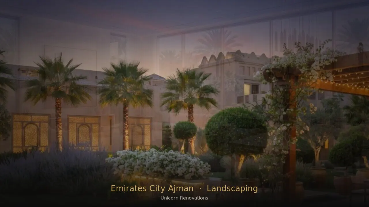 Landscaping in Emirates City Ajman