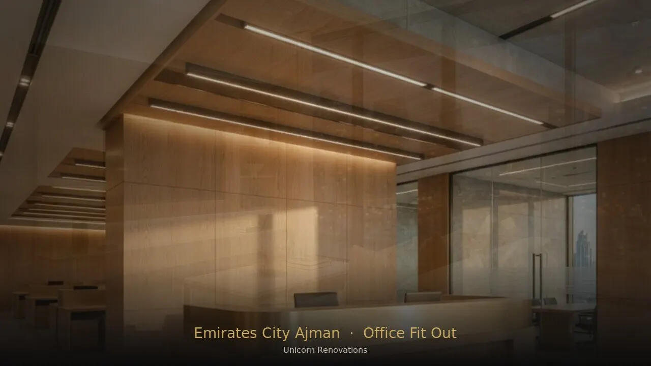 Office Fit-Out in Emirates City Ajman