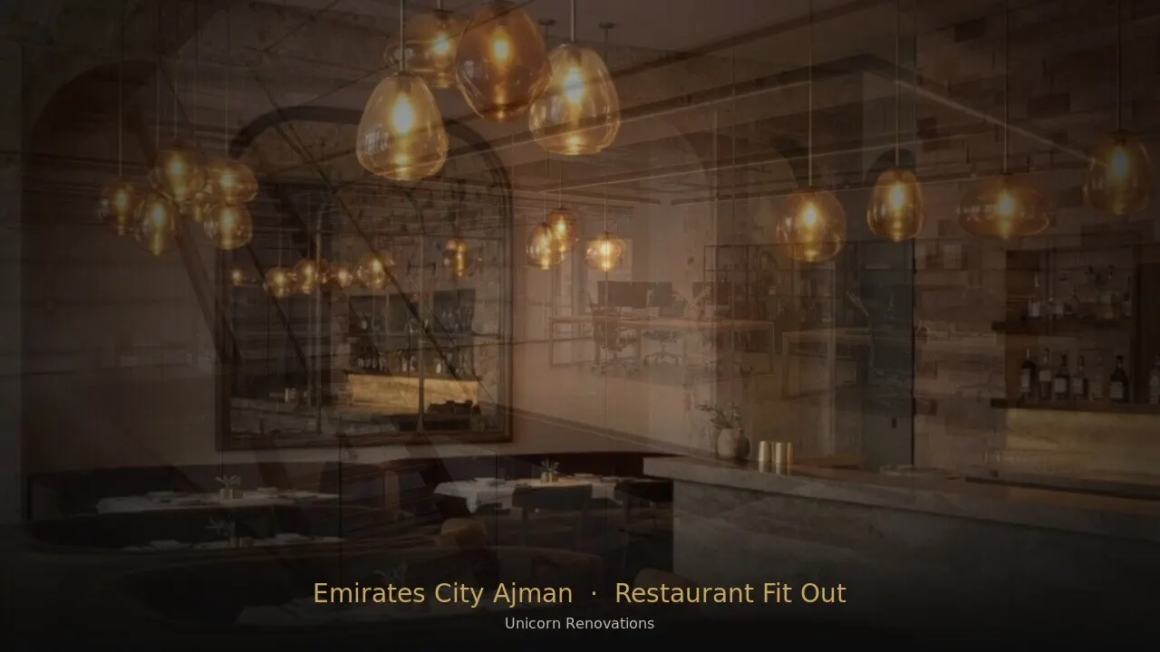 Restaurant Fit-Out in Emirates City Ajman