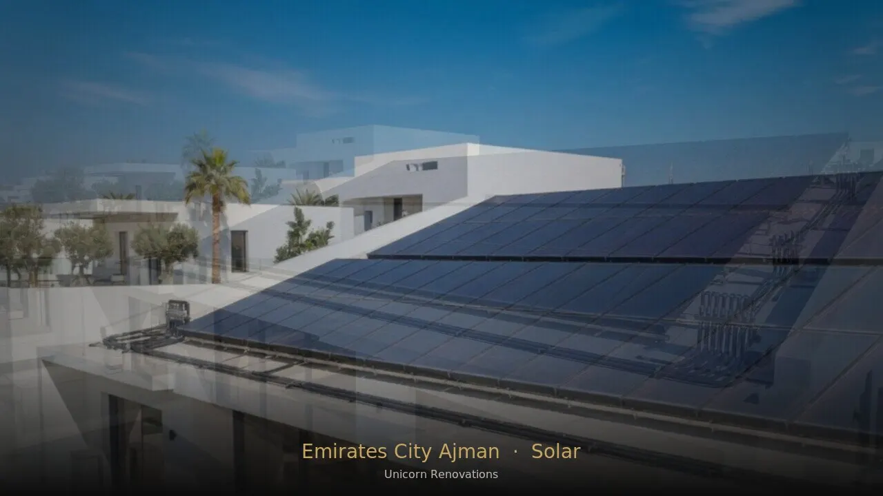 Solar Solutions in Emirates City Ajman