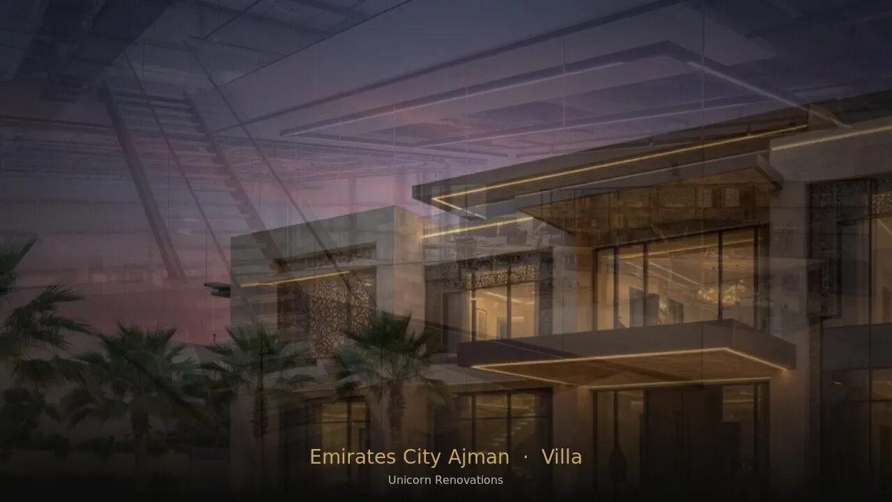 Villa Renovation in Emirates City Ajman