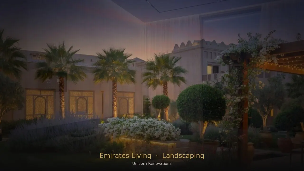 Landscaping in Emirates Living