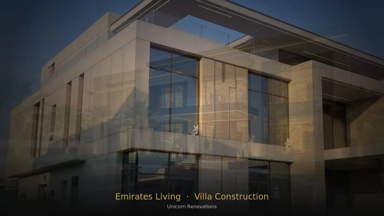 Villa Construction in Emirates Living