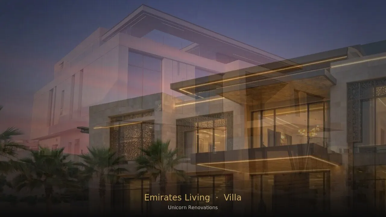 Villa Renovation in Emirates Living