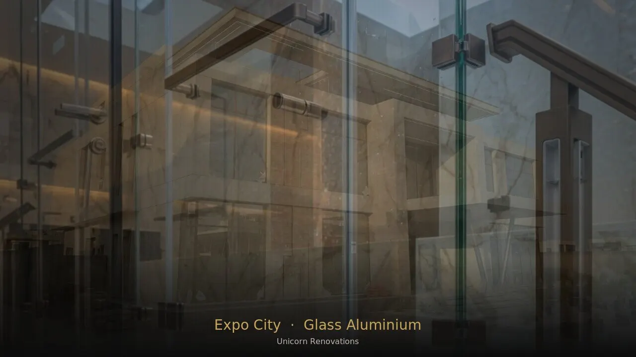 Glass & Aluminium Works in Expo City Dubai