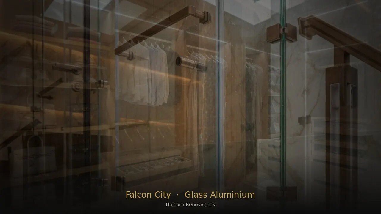 Glass & Aluminium Works in Falcon City of Wonders
