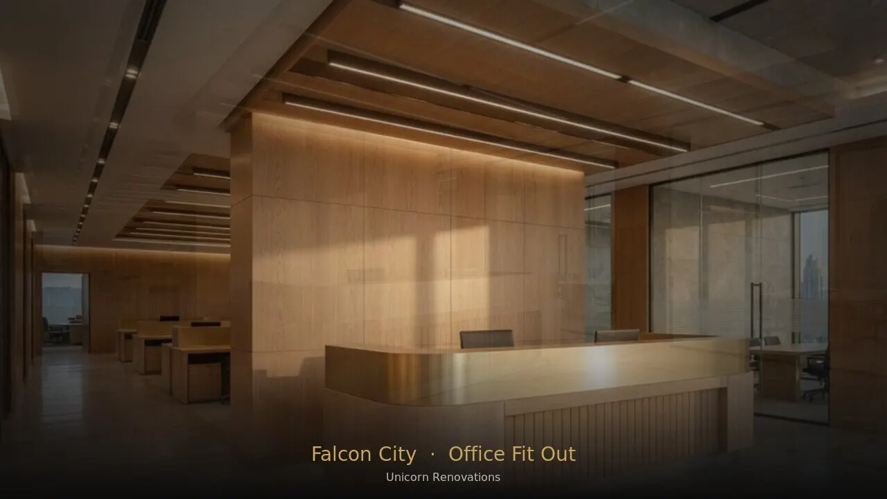 Office Fit-Out in Falcon City of Wonders
