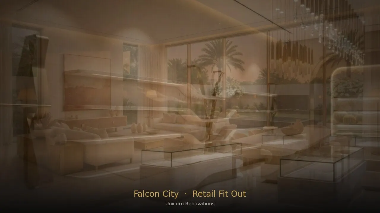 Retail Fit-Out in Falcon City of Wonders