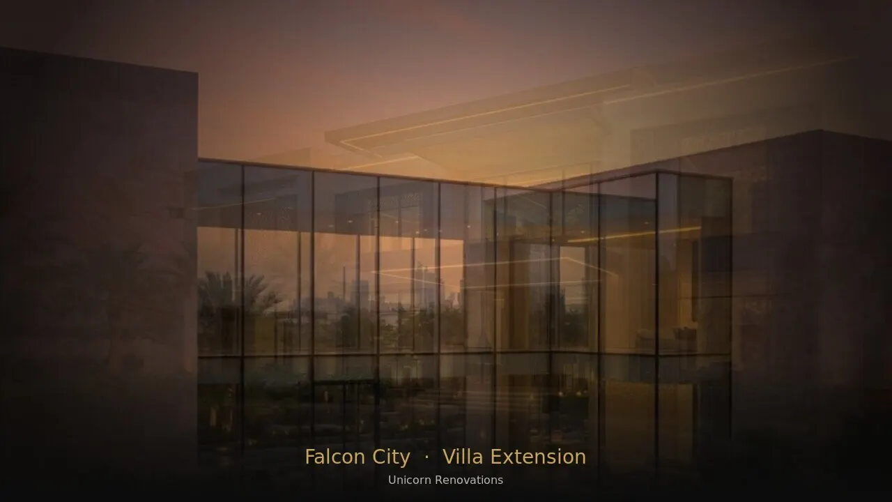 Villa Extension in Falcon City of Wonders