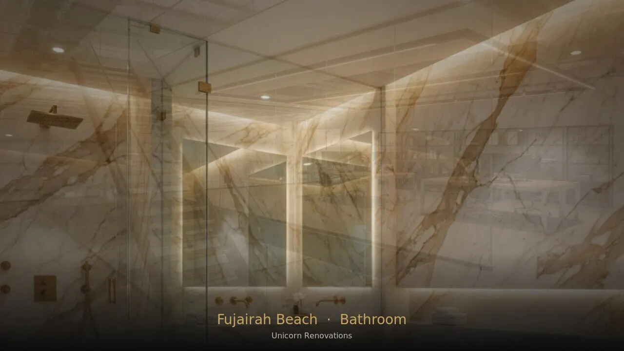 Bathroom Renovation in Fujairah Beach Residences