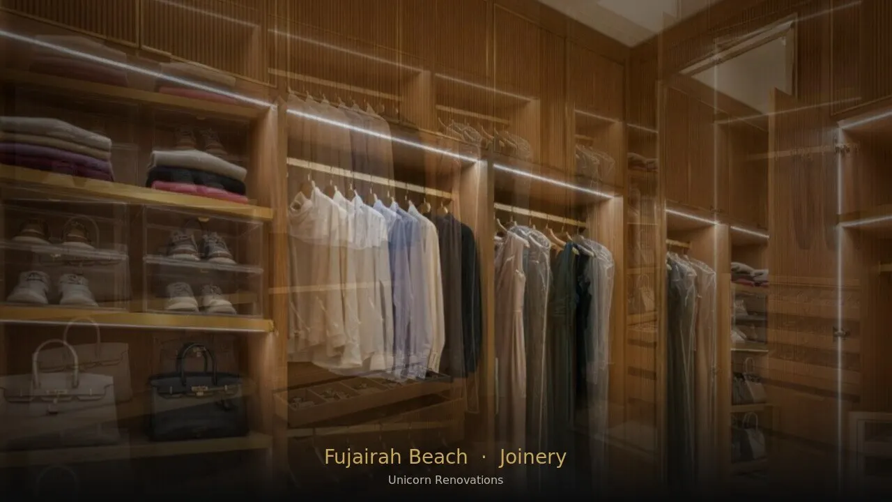 Joinery & Cabinetry in Fujairah Beach Residences