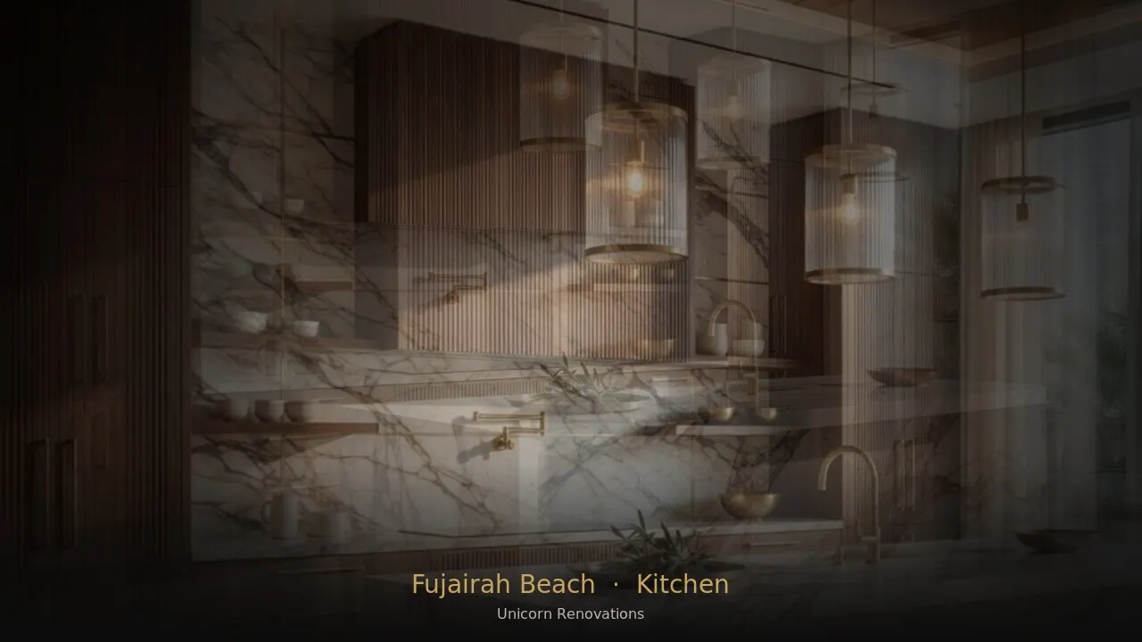 Kitchen Renovation in Fujairah Beach Residences