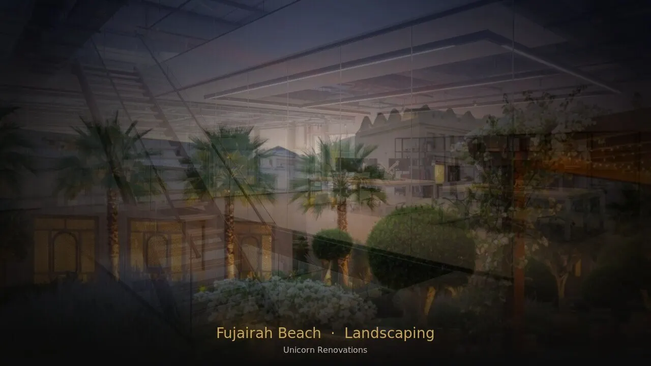 Landscaping in Fujairah Beach Residences