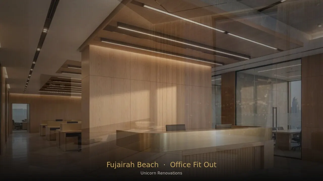 Office Fit-Out in Fujairah Beach Residences