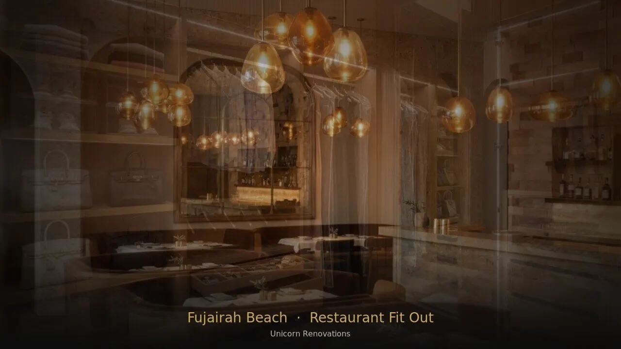 Restaurant Fit-Out in Fujairah Beach Residences