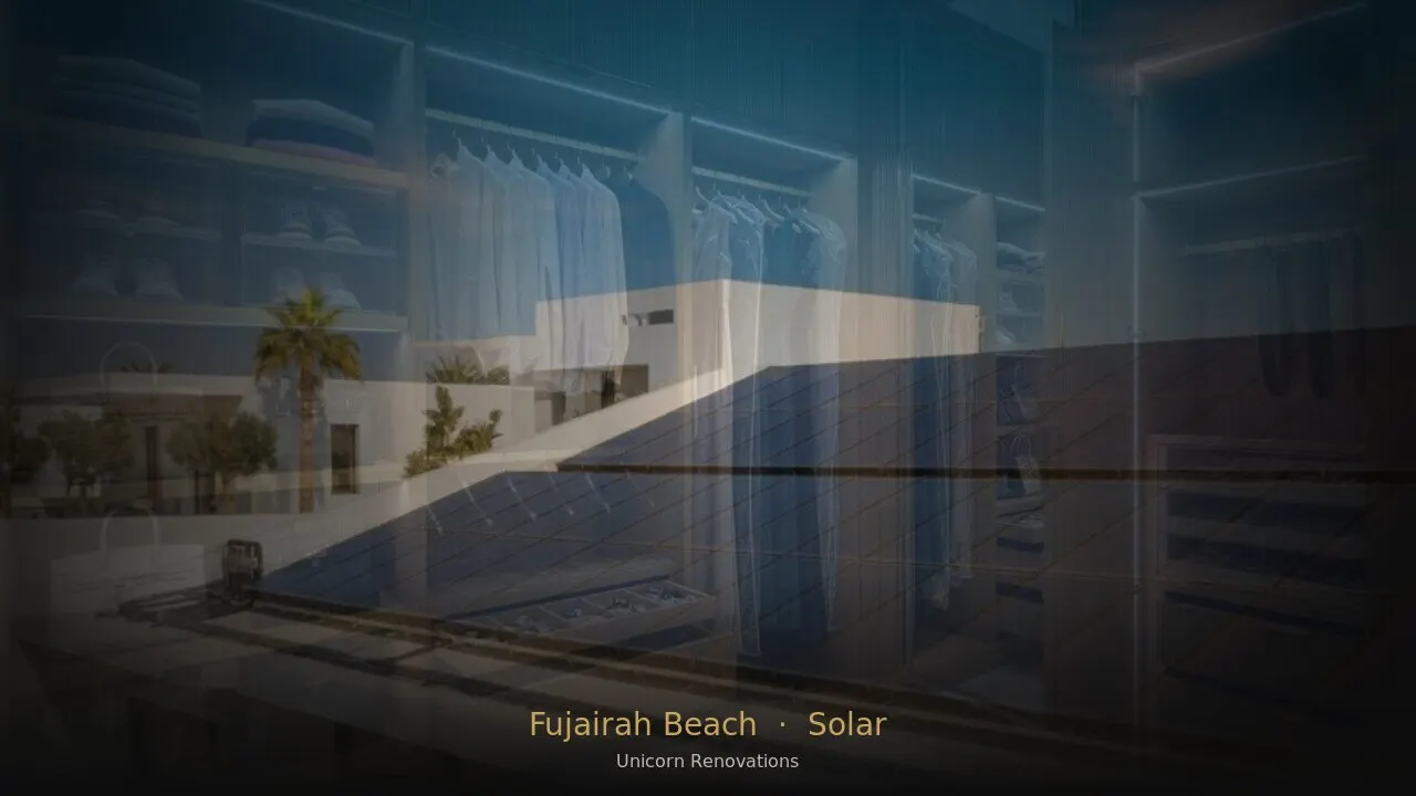 Solar Solutions in Fujairah Beach Residences