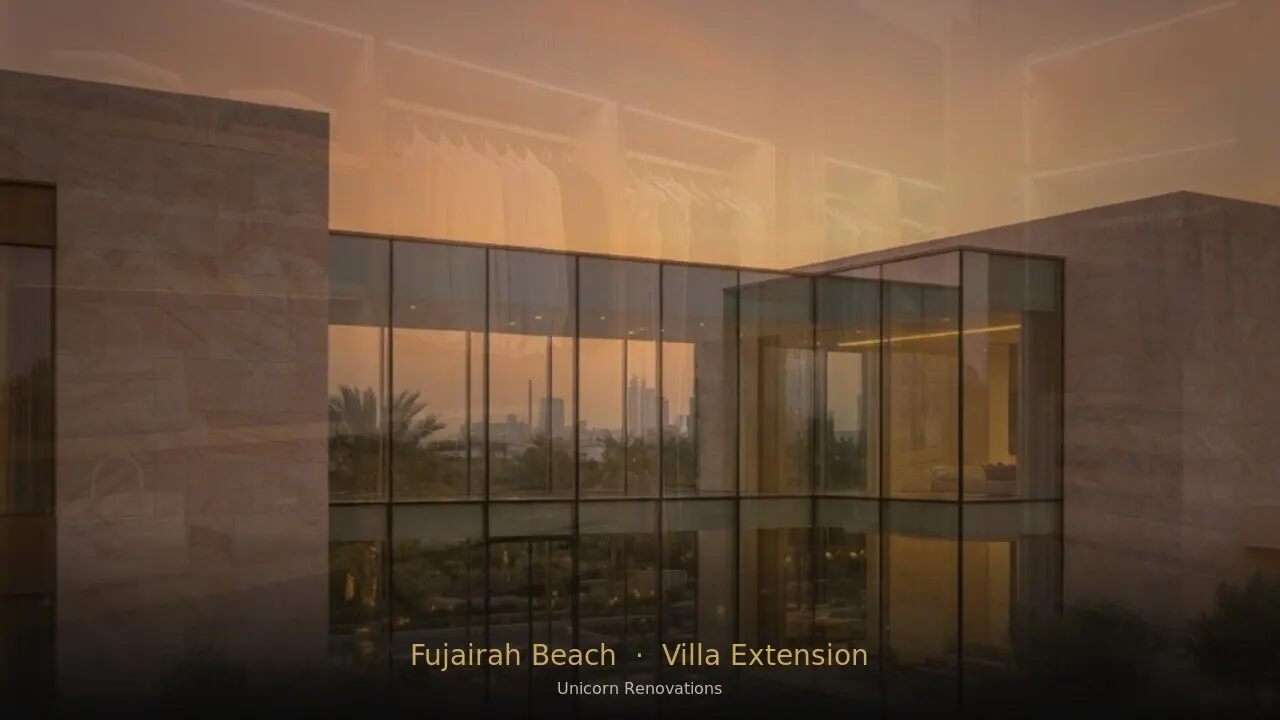 Villa Extension in Fujairah Beach Residences