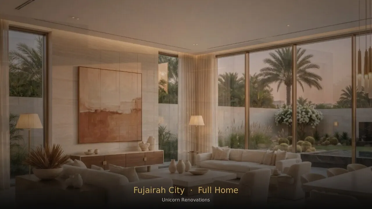 Full Home Renovation in Fujairah City