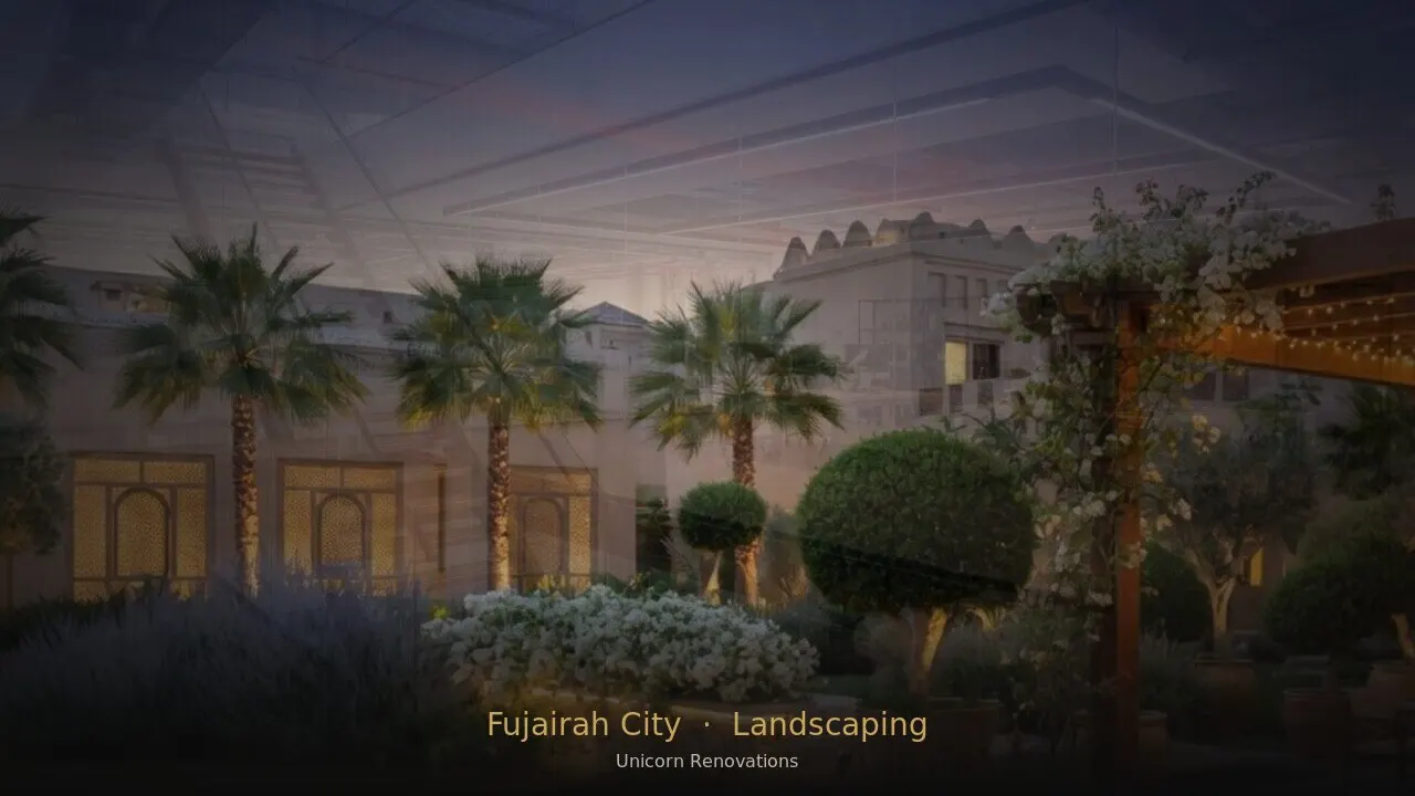 Landscaping in Fujairah City