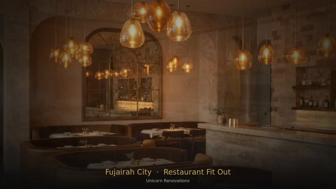 Restaurant Fit-Out in Fujairah City