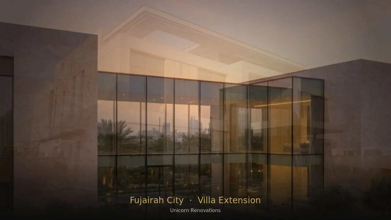 Villa Extension in Fujairah City