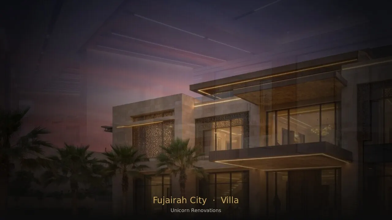 Villa Renovation in Fujairah City