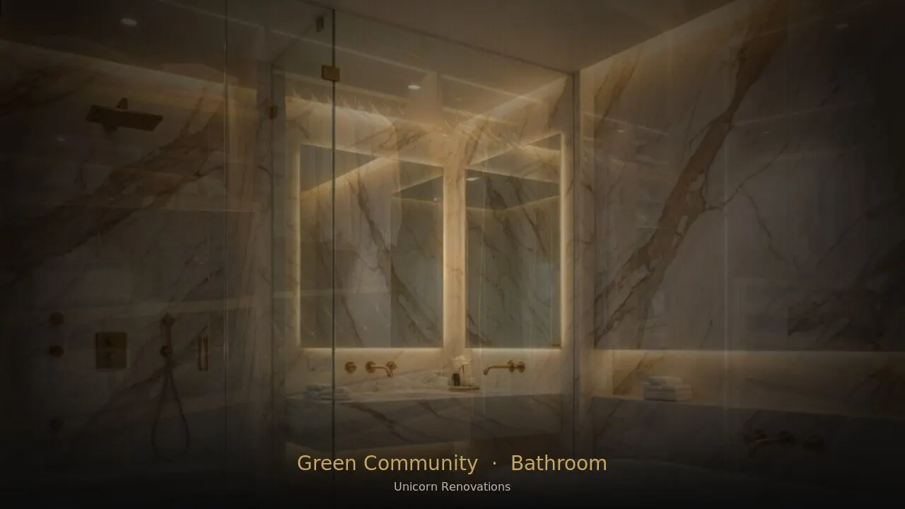 Bathroom Renovation in Green Community — Unicorn Renovations