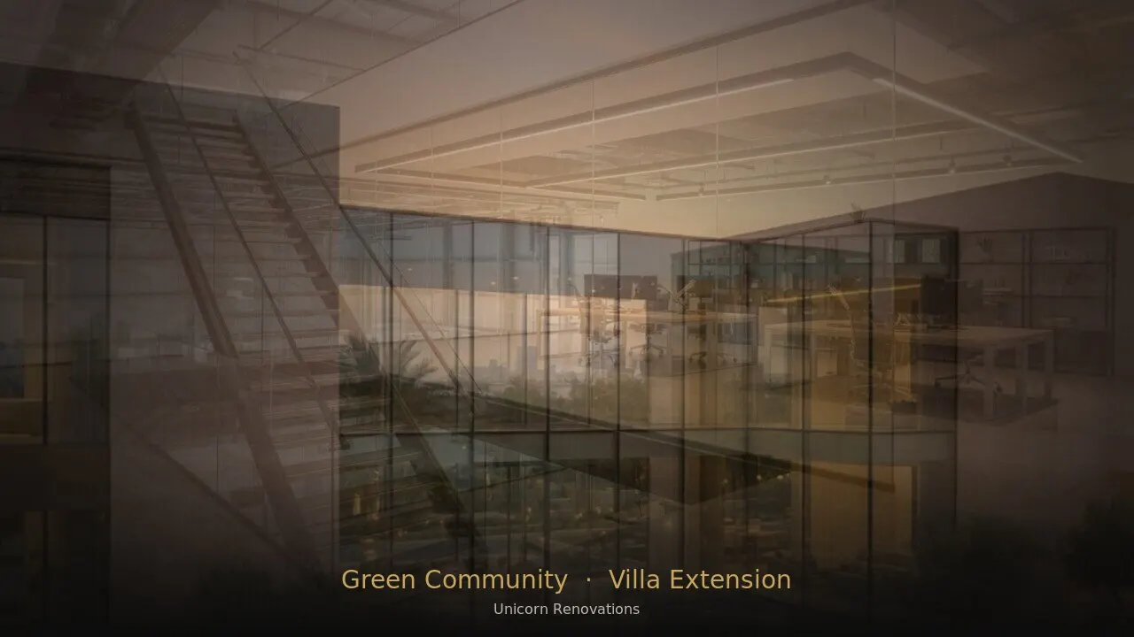 Villa Extension in Green Community — Unicorn Renovations