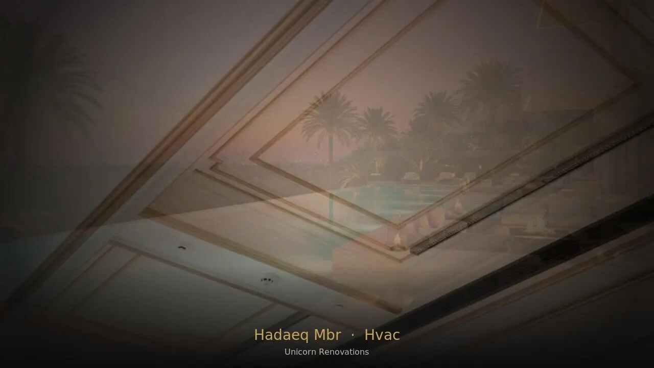HVAC Installation in Hadaeq Mohammed Bin Rashid