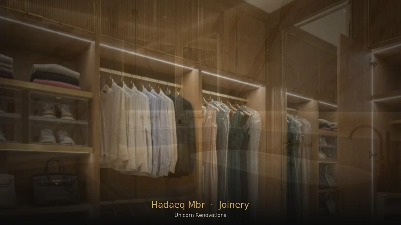 Joinery & Cabinetry in Hadaeq Mohammed Bin Rashid