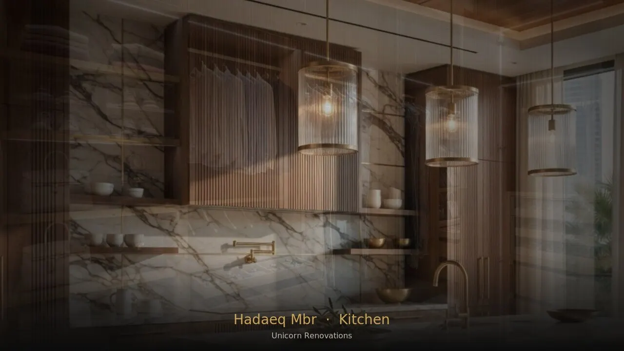 Kitchen Renovation in Hadaeq Mohammed Bin Rashid