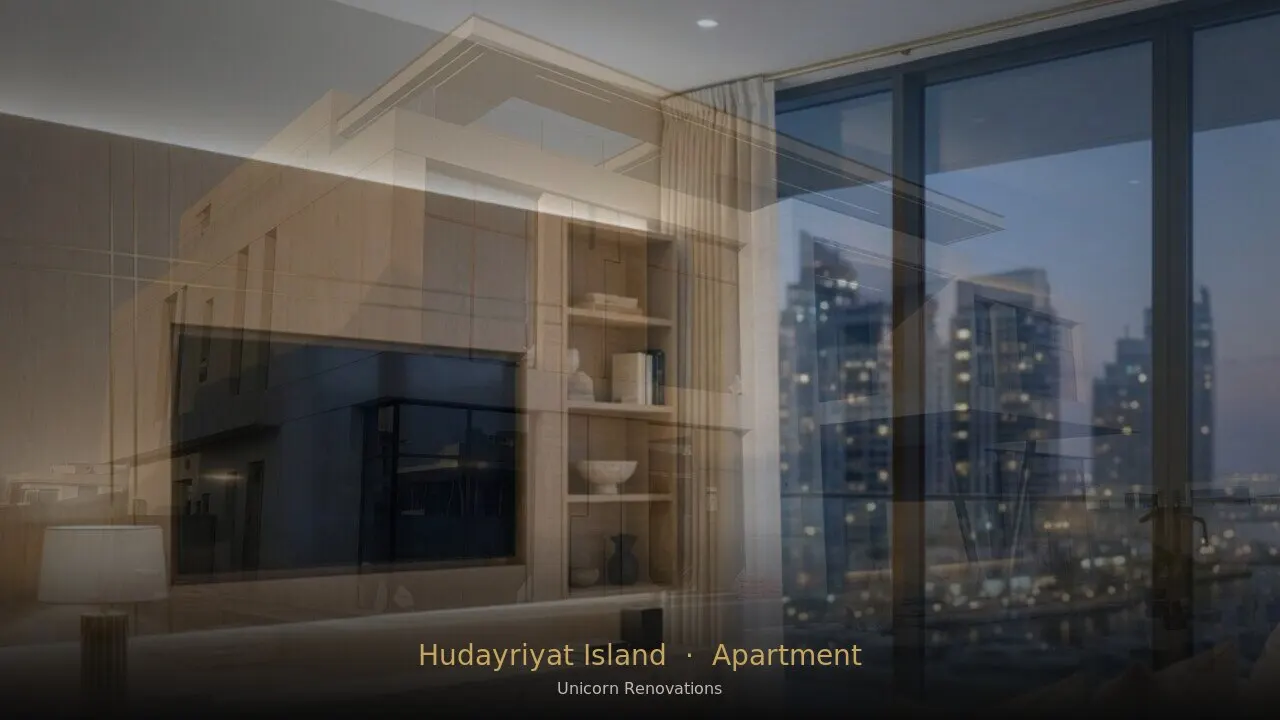 Apartment Renovation in Hudayriyat Island